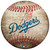 Los Angeles Dodgers Baseball Shaped Sign