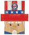 Minnesota Twins 19" x 16" Patriotic Head