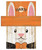 San Francisco Giants 19" x 16" Easter Bunny Head