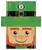 Oakland Athletics 19" x 16" Leprechaun Head