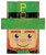 Pittsburgh Pirates 19" x 16" Leprechaun Head