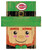 Cincinnati Reds 6" x 5" Leprechaun Head