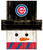 Chicago Cubs Snowman Head Sign