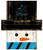 Miami Marlins 6" x 5" Snowman Head