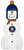 Houston Astros 31" Snowman Leaner