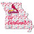 St. Louis Cardinals 24" Floral State Sign