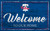 Philadelphia Phillies Team Color Welcome Sign