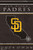 San Diego Padres 17" x 26" Coordinates Sign