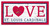 St. Louis Cardinals 6" x 12" Love Sign