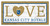 Kansas City Royals 6" x 12" Love Sign