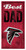Atlanta Falcons Best Dad Sign