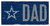 Dallas Cowboys 6" x 12" Dad Sign