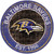 Baltimore Ravens 24" Heritage Logo Round Sign