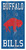 Buffalo Bills 6" x 12" Heritage Logo Sign