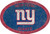 New York Giants 46" Team Color Oval Sign