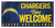 Los Angeles Chargers Fans Welcome Sign