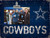 Dallas Cowboys Team Name Clip Frame