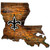 New Orleans Saints 12" Roadmap State Sign