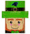 Carolina Panthers 19" x 16" Leprechaun Head