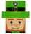 Las Vegas Raiders 6" x 5" Leprechaun Head