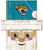 Jacksonville Jaguars 6" x 5" Santa Head