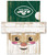 New York Jets 6" x 5" Santa Head