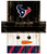 Houston Texans 6" x 5" Snowman Head