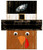 Philadelphia Eagles 6" x 5" Turkey Head