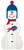 Buffalo Bills 31" Snowman Leaner