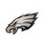 Philadelphia Eagles 8" Team Logo Cutout Sign