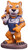 LSU "Mike the Tiger" Stone College Mascot