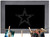Dallas Cowboys Chalkboard with Frame