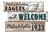 Philadelphia Eagles Welcome 3 Plank Sign