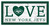 New York Jets 6" x 12" Love Sign