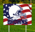 Cleveland Browns Patriotic Yard Sign