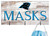Carolina Panthers 6" x 12" Mask Holder