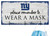 New York Giants Please Wear Your Mask Sign