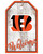 Cincinnati Bengals Welcome Team Tag 11" x 19" Sign