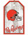 Cleveland Browns Welcome Team Tag 11" x 19" Sign