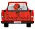 Cleveland Browns 12" Truck Back Cutout Sign