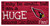 Arizona Cardinals Huge Fan 6" x 12" Sign