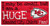 Kansas City Chiefs Huge Fan 6" x 12" Sign