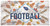 Tennessee Titans Hello Football 6" x 12" Wall Art