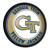 Georgia Tech Yellow Jackets Round Slimline Lighted Wall Sign