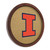 Illinois Fighting Illini "Faux" Barrel Framed Cork Board