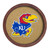 Kansas Jayhawks "Faux" Barrel Framed Cork Board