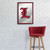 Louisville Cardinals Vertical Framed Mirrored Wall Sign