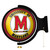 Maryland Terrapins Round Rotating Lighted Wall Sign