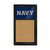 Navy Midshipmen Cork Note Board