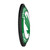 North Texas Mean Green Round Slimline Lighted Wall Sign